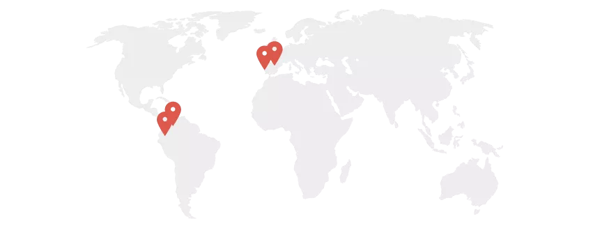 Sedes internacionales